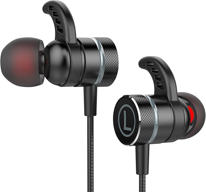 SoundMaster Pro V1 - Gaming Earphones with Dual Audio Drivers,Battle Buds,in-Line Mic with Mute and Volume Control, Compatible with Xbox Series,Xbox One,PS5,PS4,Switch,Pc with 3.5mm Aux