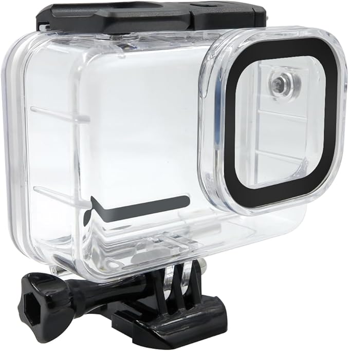 SHOOT Waterproof Housing Case for Insta 360 Ace Pro Diving Protective Underwater Shell with Quick Release Bracket & Thumbscrew Accessories