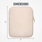 Vandel 9-11 Inch Tablet Sleeve, iPad Sleeve 11 inch Travel Pouch, Fits iPad Pro 11 Inch M4/ 10th Generation 10.9, 9/8th Gen 10.2/ Air 11" 5/4/3 10.9"/10.5", Pro 11 M2, Tab S8/S9