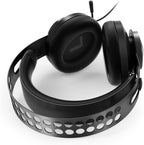Lenovo Legion H500 PRO 7.1 Surround Sound Gaming Headset, Noise-Cancelling Mic, Memory Foam & PU Leather Earcups, Stainless Steel Headband, PC, PS4, Xbox One, Nintendo Switch, GXD0T69864, Black