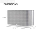 Denon Home 350 Wireless Smart Speaker – Powerful Stereo Sound, Wi-Fi & Bluetooth, HEOS Built-in, Alexa Built-in, Siri & AirPlay 2, Spotify Connect, Multi-Room Support, White