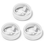 USB C to USB C Cable 60W[3Pack] iPhone 15 Fast Charging Cable,10ft Long USB-C to USBC Power Cord for iPhone 15/15 Pro/15 Plus/15 Pro Max,MacBook Pro Air/IPad Air 4/5/iPad Pro 12.9/11(White)