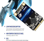 Dogfish mSATA SSD 512GB 3D NAND TLC SATA III 6 Gb/s, mSATA (30x50.9mm) Internal Solid State Drive - Compatible with Desktop PC Laptop - (MSATA 512GB)