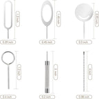 13 Pcs Sim Card Removal Tool Sim Card Tool Sim Ejector Tool iPhone Sim Card Removal Tool Sim Eject Tool Smooth and Burr-Free for All Cell Phones