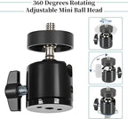 3 Pcs Trail Camera Tree Mount,1/4 in Screw,360° Adjustable Screw Security Cam Mount for Game Cameras, Solar Panels, etc, Easy to Install & Heavy Duty
