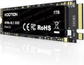 KOOTION 1TB NVMe Internal SSD PCIe 3.0, M.2 2280 NVMe Gen 3 Internal Solid State Drive Up to 3500MB/s, Less Heat for PC/Laptop