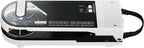 AudioTechnica AT-SB727 Sound Burger Portable Turntable with Bluetooth (White)