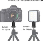 12 Pcs 1/4" & 3/8" Camera Screw Adapter Set - DSLR, GoPro, Flash & Light Stand Mounts