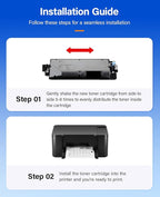 TK-5272 TK5272 Toner Cartridge 4-Pack High Yield Replacement for Kyocera TK-5272K TK-5272C TK-5272M TK-5272Y Compatible with ECOSYS M6235cidn M6630cidn M6635cidn P6230cdn Laser Printer Ink Black Color