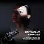 NEEWER Spotlight Snoot with 40° Projection Lens, Adjustable Focus, 16 Metal Gobos 5 Color Gels, Bag, Conical Snoot for Bowens Mount LED Continuous Output Lighting Studio Video Light Up to 300W, LS-38