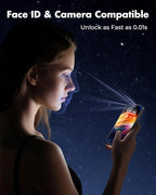 UNBREAKcable 2-Pack Screen Protector for iPhone 15/16, Double Shatterproof Tempered Glass [Easy Installation Frame] [9H Hardness] [99.99% HD Clear] [Case Friendly] for iPhone 6.1 inch