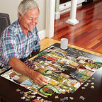 White Mountain Puzzles Route 66 - 1000 Piece Jigsaw Puzzle
