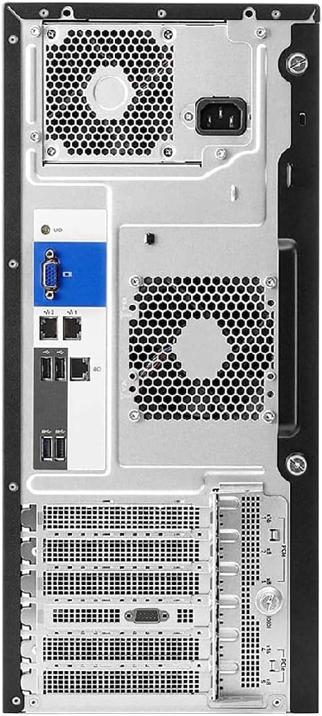 Hewlett Packard Enterprise HPE ProLiant ML30 Gen10 Plus Tower Server, Xeon E-2314 4-Core 2.8GHz, 64GB DDR4 Memory, 32TB HDD Storage, RAID, iLO