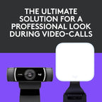 Logitech C922x Pro + Logitech for Creators Litra Glow - The Ultimate Solution for a Professional Look During Video-Calls