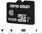 Micro Center 32GB Class 10 MicroSDHC Flash Memory Card with Adapter for Mobile Device Storage Phone, Tablet, Drone & Full HD Video Recording - 80MB/s UHS-I, C10, U1 (5 Pack)