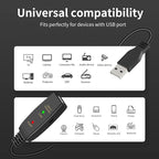 LDKCOK 150FT Active USB Extension Cable 2.0 Male to Female with A Extension chipset Signal Booster - Active Extension/Repeate