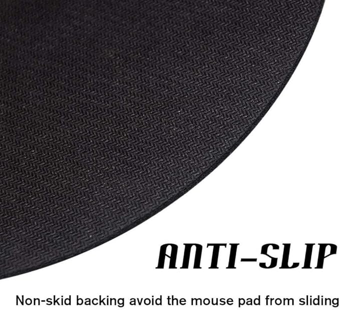Colorful Bubbles Mouse Pad Round Non-Slip Rubber Mousepad Laptop Office Computer Decor Cute Desk Accessories Customized Design Mouse Pad