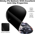 EooCoo Ergonomic Mouse Pad with Gel Wrist Rest Support Middle Concave Design, Relieve Wrist Pain Mousepad, Non-Slip Base for Laptop, Computer, Office Desk Accessories, Carpal Tunnel Syndrome
