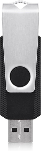 KEXIN Bulk USB Flash Drive 100 Pack 128MB Flash Drive USB Drive 128 MB Thumb Drive Bulk Flash Drives Swivel Drive USB 2.0