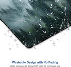 Mouse Pad, Fog Forest Mouse Mat, Waterproof Non-Slip Rubber Base MousePads for Office Laptop Computer Desk, Natural Landscape