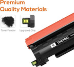 Compatible TN830XL Toner Replacement for Brother TN830XL TN830 XL Toner use with HL-L2460DW HL-L2405W HL-L2400D HL-L2480DW MFC-L2820DW MFC-L2760DW DCP-L2640DW MFC-L2900DW (Black,2 Pack)