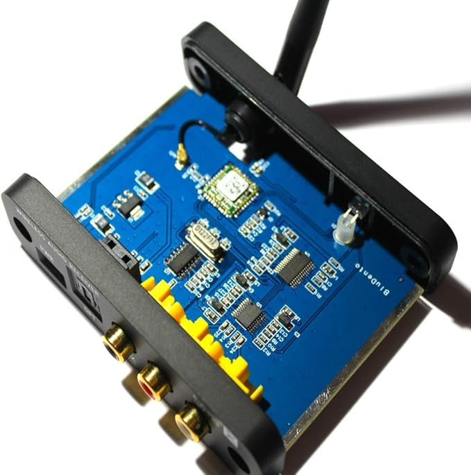 BLT-2 Hi-Fi Bluetooth 5.1 Audio Receiver,aptX HD,AAC,Audiophile TI DAC for RCA Output, Enhanced Working Range,Coaxial & Optical Outputs