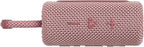 JBL Go 3 - Portable Mini Bluetooth Speaker, big audio and punchy bass, IP67 waterproof and dustproof, 5 hours of playtime, speaker for home, outdoor and travel (Pink)