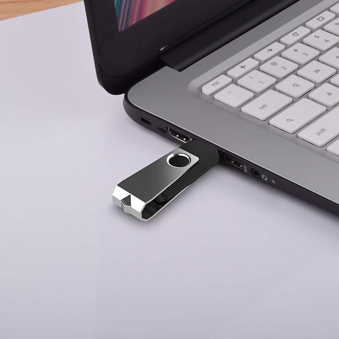 KEXIN USB 3.0 Flash Drive 32GB 10 Pack Thumb Drive 3.0 - Up to 80MB/s Read/Write Speed Black