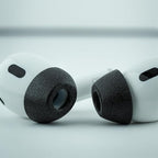 Comply TrueGrip MAX | Premium Memory Foam Replacement Earbud Tips for Apple AirPods Pro 1 & 2 | Long Lasting Comfort, Extreme Durability, Secure Fit, Superior Noise Isolation| Black (Small) (1 Pair)