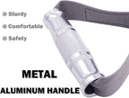 J Bryant Fitness Metal Gym Handles for Cable Machine Attachment Heavy Duty Aluminum Alloy Handle Grips Durable Workout Handles for Resistance Bands Pulley LAT Pull Down System
