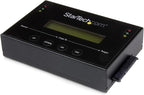 StarTech.com 1:1 Standalone Hard Drive Duplicator with Disk Image Manager for Backup and Restore & .com Standalone Hard Drive Duplicator, External Dual Bay HDD/SSD Cloner/Copier