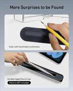 3 in 1 Silicone Laptop Stand, Keyboard Riser for Ergonomic Typing/Reading, Portable Laptop Cooling Stand, for Home Office School and Travel, Oval Base, Midnight