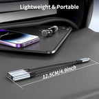 Quanlex 2 in 1 Magnetic USB C to 3.5mm Headphone Jack Adapter and Charger, USB C to Aux Audio Jack Hi-Res 32bit/384kHz with PD 60W Fast Charging Dongle Cable for iPadiPhone 16/15