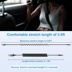 USB C Cable 6ft, 2Pack USB A to USB C 3A Fast Charging, Coiled Type C Charger Cord for Car USB-C Cable Compatible with iPhone 16/15/Plus/Pro/Pro Max/Samsung Galaxy A10e A20 A50 S20 Plus S10E Note 20