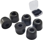 Memory Foam Tips for JayBird Earbuds Series 60S Slow Rebound Replacement Ear Tips for JayBird Tarah JayBird Run Air JayBird Freedom JayBird X4 X3 X2 Earbuds 3 Pairs M