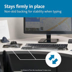 Kensington Mousepad and Wrist Rest, Gel, 11-2/5"Wx17-7/10"Lx1-7/10"H,GY (KMW52500) Each