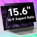 15.6 Inch 1920x1080 Laptop Privacy Screen Filter, Anti Blue Light Glare & Anti Scratch Computer Privacy Shield for 15.6" with 16:9 Aspect Ratio Laptop