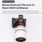 VILTROX PL-L Lens Mount Adapter with Security Lock Compatible with PL Mount Lens to L Mount Camera Panasonic S1 S1R S1H S5/Leica SL SL2 CL TL/Sigma fp L