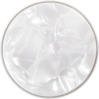 PopSockets Phone Grip with Expanding Kickstand, Adhesive Grip - Acetate Pearl White