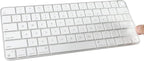 Allinside Silicone Keyboard Cover for iMac Magic Keyboard A2449/A2450, Protective Skin for iMac 24" Wireless Keyboard Released in 2021, US Layout, Transparent