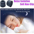 Memory Foam Tips for JayBird Earbuds Series 60S Slow Rebound Replacement Ear Tips for JayBird Tarah JayBird Run Air JayBird Freedom JayBird X4 X3 X2 Earbuds 3 Pairs M