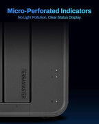 TERRAMASTER F2-425 2-Bay NAS Storage - Intel x86 Quad-Core CPU, 4GB RAM, 2.5GbE LAN, Network Attached Storage Multimedia Server for Home Users (Diskless)