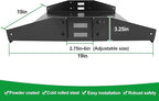 2 Post 29U Open Frame Server Rack 2-Post Server Rack Network Rack,Comes with 2 Center Trays,for 19 Inch Equipment, Networking Data & IT Devices,1260lbs Weight Capacity Rack(2P-LD-29)