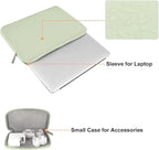 MOSISO Laptop Case 16 inch, 15-15.6 inch Laptop Sleeve Bag Compatible with MacBook Pro 16 inch, HP, Acer, Dell, Lenovo, ASUS Notebook, Neoprene Computer Sleeve Bag with Small Case, Sage Green