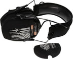 Walker's Razor Slim Ultra Low Profile Compact Design Adjustable Range Shooting Hunting Hearing Protection Electronic Earmuffs