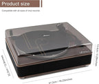 LP&No.1 Vinyl Record Player with Built-in Speakers, Vinyl Turntable with Magnetic Cartridge, Wireless,USB Recording and Playback,BT Out, Aux-in, Headphone Output,Auto Off, AT-3600L, 2-Speed Player