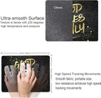 Hokafenle Mouse Pad, Motivational Mouse Pad with Inspirational Quotes Design, Mouse Mat Square Waterproof Mouse Pads, Non-Slip Rubber Base MousePads for Office Home Laptop, Good Vibes Only