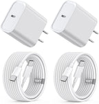iPhone 15 16 Charger Fast Charging,Extra Long 10FT USB C to USB C Cable 20W USBC Apple Fast Charger Block for iPhone 16/16 Plus/16 Pro/16 Pro Max/16e/15/15 Plus/15 Pro/15 Pro Max/iPad Pro/Air/AirPods