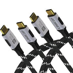 LINKUP USB 4.0 USB C to USB C Cable | Thunderbolt 4/3 Compatible | Type C Charger for MacBook and iPhone | 240W Fast Charging | 40Gbps Data Transfer | 8K@60Hz Display Cord | Use with all USB C devices
