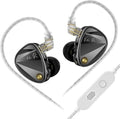 KZ Vader Pro in-Ear Monitors Gaming Earbuds, Triple Dynamic Driver IEM with 4 Tuning Switches, Clarity in All Frequency Stereo Sound Comfortable Noise Isolating Earphones for Stage and Studio (NNMIC)